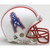 Houston Oilers 1981 to 1996 Riddell Mini Replica Throwback Helmet