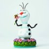 Disney Traditions Frozen Olaf with Flowers Figure By Enesco