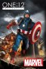 The One:12 Collective Marvel Captain America Figure by Mezco
