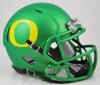 Oregon Ducks NCAA Mini SPEED Helmet by Riddell  APPLE GREEN