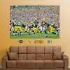  Packers Backfield In Your Face Mural Green Bay Packers NFL