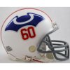 New England Patriots 1960 Riddell Mini Replica Throwback Helmet