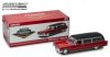 1:18 Precision Collection 1966 Cadillac S&S Limousine Red Greenlight