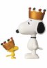 Peanuts King Snoopy & Woodstock Series 6 Ultra Detail Figure Medicom 