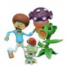 Plants Vs Zombie GW2 Series 1 2 Pack Peashooter Vs. Browncoat Zombie