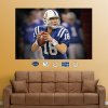Peyton Manning In Your Face Mural Indianapolis Colts NFL