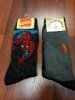 Marvel Mens Crew 2 Pk Everyone Loves A Hero Spiderman Socks MAX0001MC2
