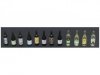 1/12 Scale Wine Bottle Brown & Green & Clear Set of 12 by Pink Tank 