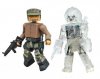 Predator Series 4 Poncho / Unmasked Cloaked Predator 2 Pack Minimates 