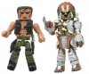 Predators Dutch vs. Unmasked Predator 2 Pack Minimates Series 1