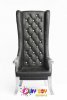Play Toy 1:6 Action Figure Accessories Black High Wing Chair PT-F004