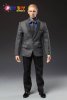 Play Toy 1:6 Action Figure Accessories Men's Suit in Grey PT-PC001A