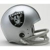 Oakland Raiders 1964 Riddell Mini Replica Throwback Helmet 2 Bar