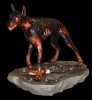 1/6 Resident Evil Doberman Zombie Dog Statue Hollywood Collectibles