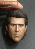 1/6 Accessories RT-Riggs Mel Gibson HeadSculpt for 12" Figures