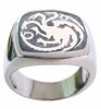 Game of Thrones Targaryen Ring Small Medium "A Song of Ice and Fire"