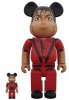 Michael Jackson Red Jacket Bearbrick 400% & 100% 2 Pack Medicom