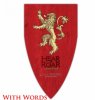 Game of Thrones House Lannister Wall Plaque
