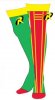 Dc Superheroes Red Green Robin Uniform Women's Thigh Socks DCX0439K