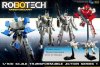 Robotech 30th Anniversary 1/100 Transformable Figure Series 1 Set of 4