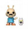 Pop! Tv 90s Nickelodeon Series 2 Rocko's ML Rocko & Spunky by Funko