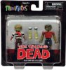 The Walking Dead Minimates Sailor Zombie & Cute Zombie Diamond Select