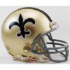 New Orleans Saints 1967 to 1975 Riddell Mini Replica Throwback Helmet