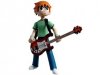 Scott Pilgrim 6" Figure w Green Tee Shirt with Closed Mouth by Mezco