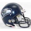 Seattle Seahawks NFL Mini Football Helmet Matte Navy by Riddell