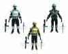 Battlestar Galactica 8 inch Set of 3 Cylon Cylons Retro Action Figures