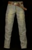 1/6 Scale Moda Series Jeans & Belt Set 4 Serie 2 for 12" Figures ACI