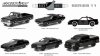 1:64 Black Bandit Series 11 Set of 6 Greenlight