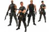 The Expendables 2 Set of 4 Action Figures by Diamond Select Toys 