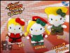 Street Fighter x Sanrio Hello Kitty 6" Mini Plush 2 Set of 3