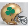 Notre Dame Fighting Irish Shamrock NCAA Mini Authentic Helmet Riddell