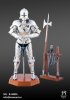 Brown Art 1/6 Scale Gothic Armour Silver Version B-A0001S