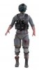 World War Z 6" inch Figure Soldier Zombie by Jazwares JC