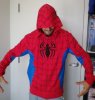 Spider-Man Costume Hoodie S M L XL 2XL