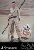 1/6 Scale Star Wars The Force Awakens Rey and BB-8 Set MMS Hot Toys