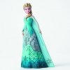 Disney Traditions Frozen Elsa w/castle Dress  Figure By Enesco