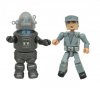 Forbidden Planet Minimates Robby & Crewman 2 pack