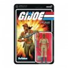 Gi Joe Female Soldier W/Pistol Wave 3 ReAction Figure Super 7