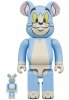 Tom and Jerry Classic Color Tom 400% & 100% Bearbrick by Medicom