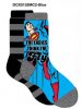 Dc Mens Crew 2 Pack SuperHeroes Superman Socks DCX0133MC2 Blue