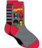 Marvel Mens Crew 2 Pack SuperHeroes Socks 