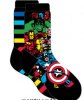 Marvel Mens Crew 2 Pack SuperHeroes Socks 