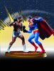 Superman vs Muhammad Ali Statue by DC Direct