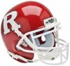 Rutgers Scarlet Knights Mini Authentic Helmet Schutt