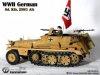 1:6 Vehicle WWII German Sd. Kfz. 250/1 Alt by Tao Wan 