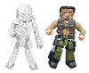 Predators Dutch vs. Cloaked Jungle Predator 2 Pack Minimates Series 2